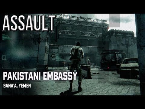 Splinter Cell Blacklist - Pakistani Embassy - Assault Perfectionist Solo Walkthrough