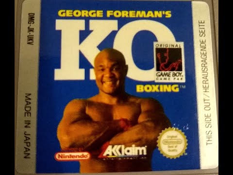 George Foreman's KO Boxing (GB) speedrun in 22:50