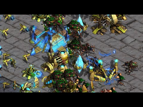DROPS! Effort 🇰🇷 (Z)! Mini 🇰🇷 (P)! on Benzene- StarCraft - Brood War REMASTERED