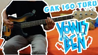 Download lagu YOWIS BEN - Gak Iso Turu (BASS COVER) mp3