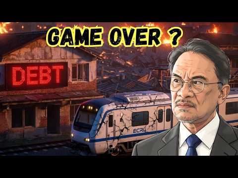 Ciemna strona połączenia kolejowego na wschodnim wybrzeżu Malezji