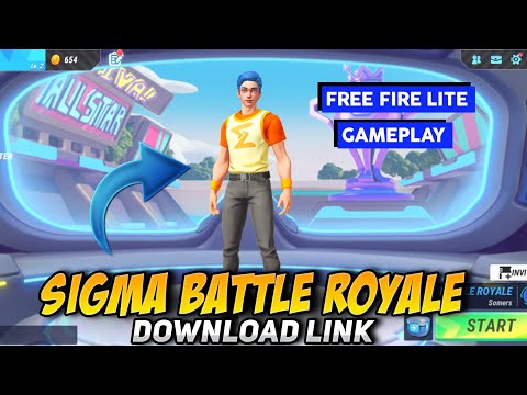 SIGMA BATTLE ROYALE APK DOWNLOAD LINK | NEW FREE FIRE LIKE GAME FREE FIRE LITE | SIGMA APK DOWNLOAD