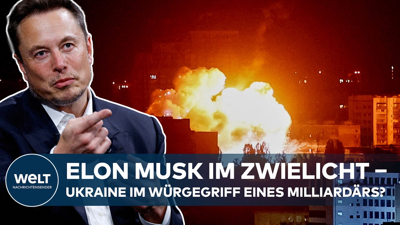 MOSKAUS MACHTSPIEL: Putin lockt mit Frieden – Elon Musk soll Ukraines Drohnen ausgebremst haben