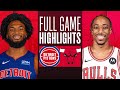PISTONS at BULLS | FULL GAME HIGHLIGHTS | November 12, 2023