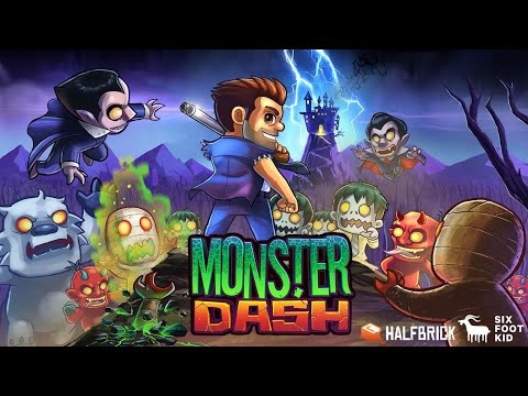 Monster Dash iOS / Android Gameplay Trailer HD