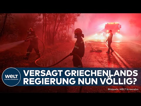 WALDBRAND GRIECHENLAND: Heftige Kritik an Regierung! EU-Gelder für Brandschutz kaum genutzt!