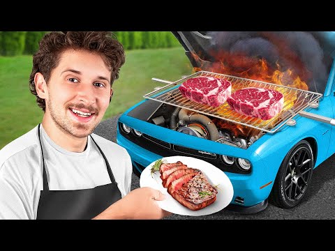 FRITEI UM BIFE NO MOTOR!! Testando comentários dos inscritos! Ep.2