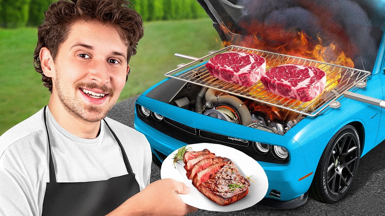 FRITEI UM BIFE NO MOTOR!! Testando comentários dos inscritos! Ep.2