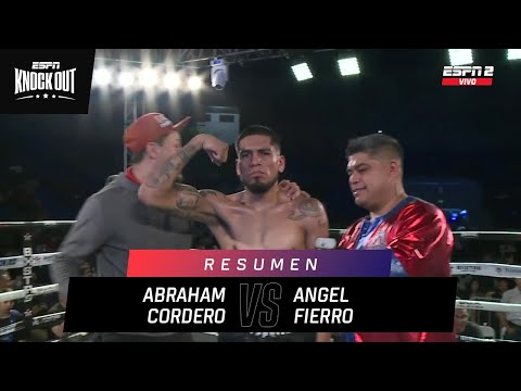 ¡Escandaloso final! Abraham Cordero se llevó el triunfo por descalificación de Tashiro Fierro