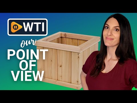 Infinite Cedar Square Planters - WTI product video review