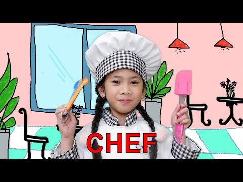 I Want to be a Chef | Kids Little Dreamer | Caielle's World of Fun