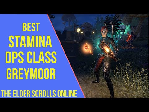 Best Stamina DPS Class ESO Greymoor