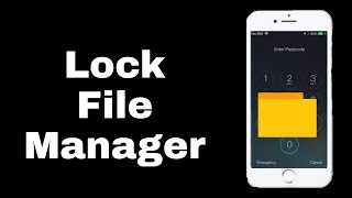 How To Lock File Manager In Android || Set Passcode in File Manager