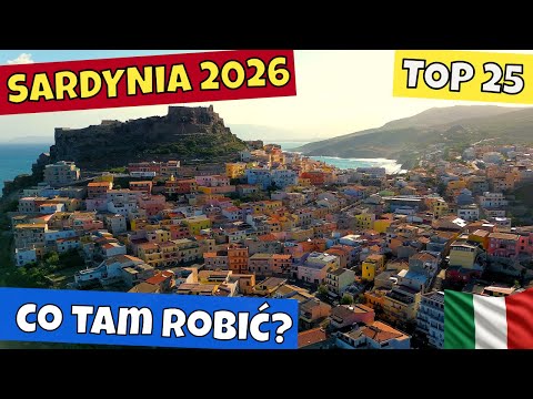 Sardynia 2026🏖️ TOP 25 pomysłów: co robić, zobaczyć i zjeść❓