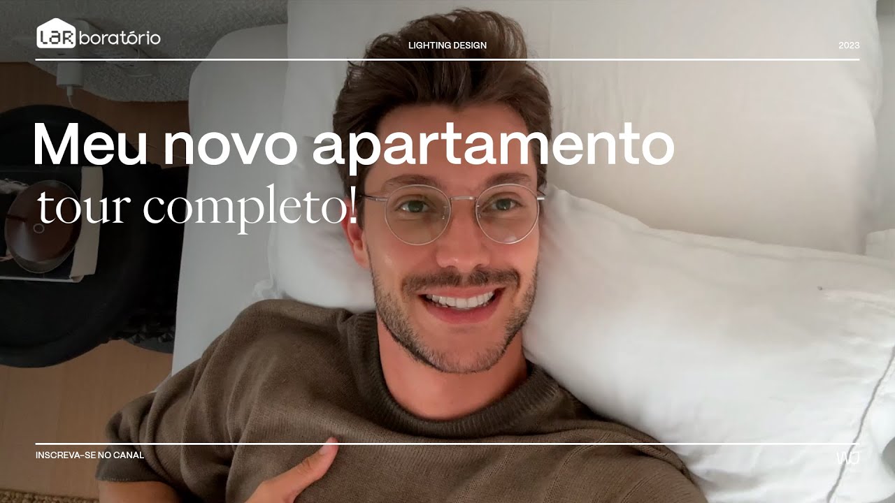 Tour pelo meu apartamento 100% completo!