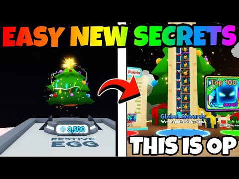 How to Get ALL NEW CHRISTMAS PART 3 SECRET Pets SUPER FAST in Bubble Gum Simulator INFINITY UPDATE