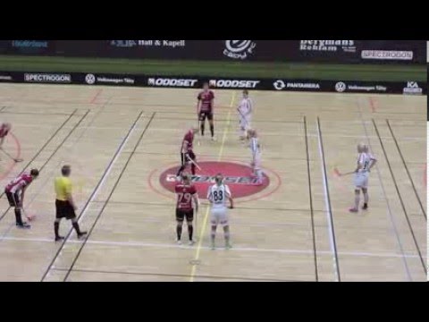 Innebandy, SSL Dam, Täby - Mora, hela matchen, 2016-03-24