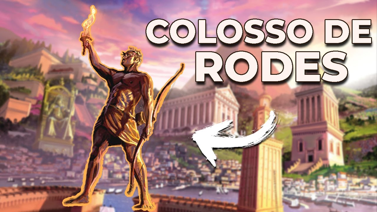 Veja a INCRÍVEL história do Colosso de Rodes! - Maravilhas do Mundo Antigo