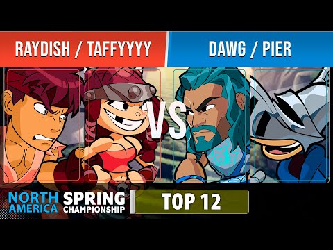 Raydish & Taffyyyy VS dawg & pier - Top 12 - NA - Brawlhalla Spring Championship 2022