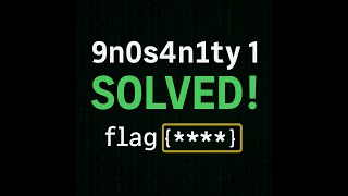 Download the video "How I Solved 9n0s4n1ty 1 CTF Challenge | Step-by-Step Solution & Flag, PicoCTF Solving"