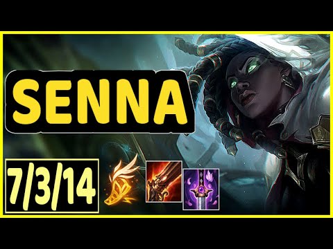 SENNA VS TRISTANA - 7/3/14 KDA ADC GAMEPLAY CHALLENGER I