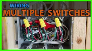How To Wire a Multiple Gang Switch Box Rough In