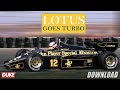 F1 | Lotus Goes Turbo | Creating the 93T John Player Special