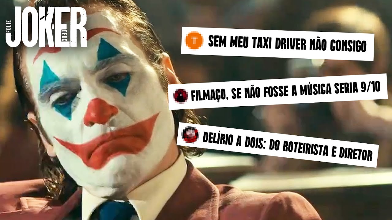 É UM LIXO MESMO?! REAGINDO AOS MELHORES COMENTÁRIOS DE CORINGA DELÍRIO A DOIS