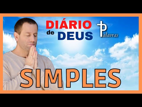 Oracao Do Dia | Diario De Deus | Simples