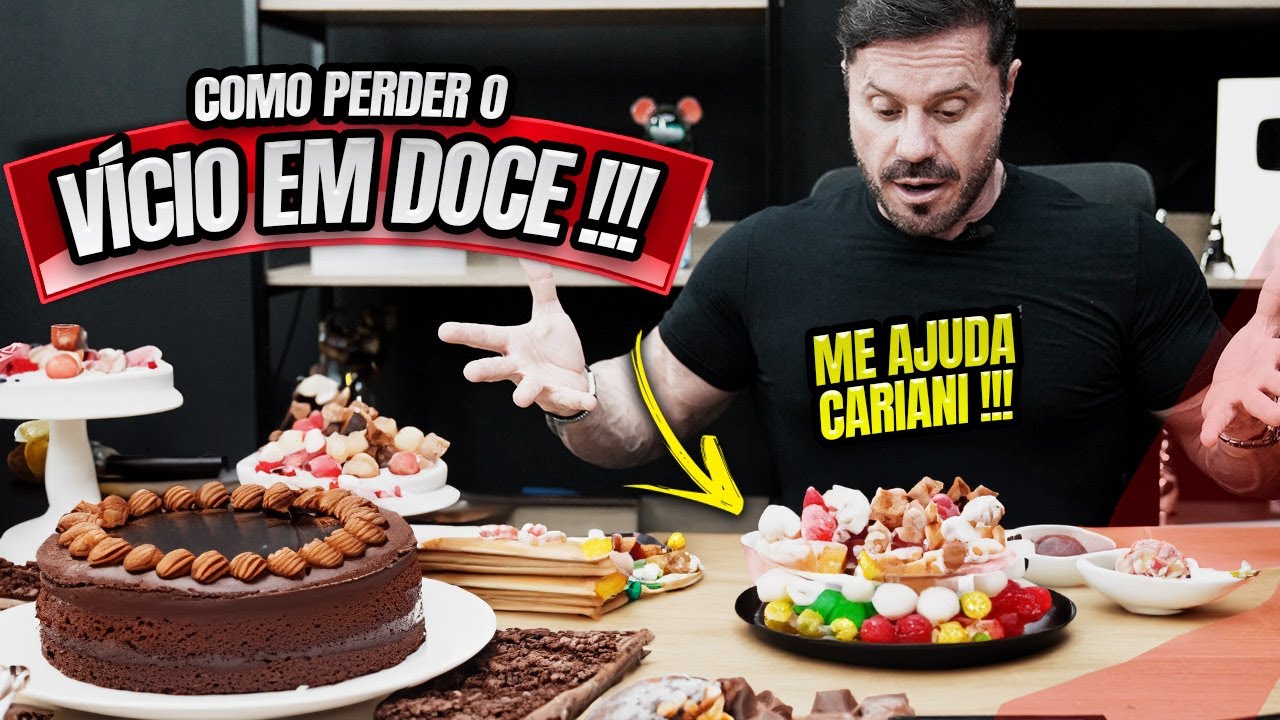 PARE AGORA COM A COMPULSÃO POR DOCES - 7 PASSOS PARA TE LIBERTAR DESTE VÍCIO