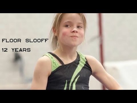 Amazing 12-year old gymnast Floor Slooff (Ned)