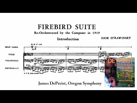 Stravinsky: "The Firebird" Suite (1919 version) (with Score)