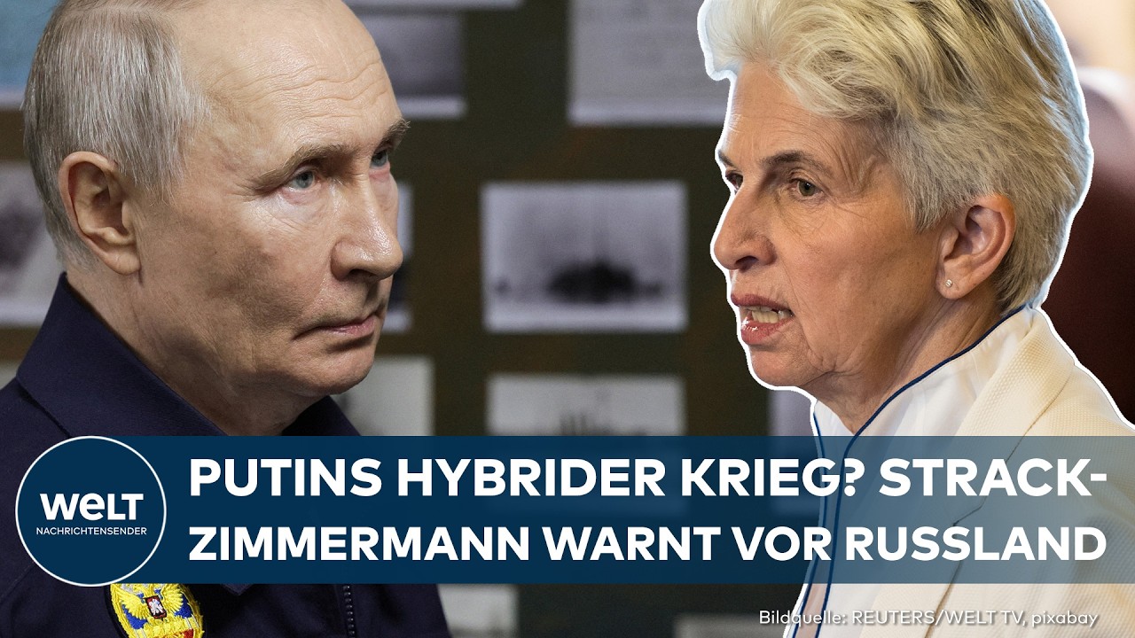 SICHERHEIT IN DEUTSCHLAND: „Putin will uns destabilisieren!“ Strack-Zimmermann warnt!