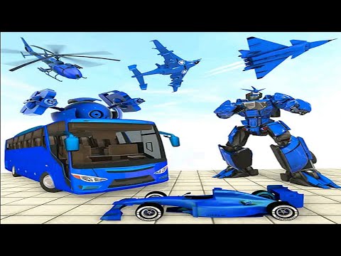 Bus Robot Car Game: Robot Multiple Transformation Game 2021 - Android Gameplay