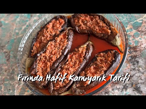 Fırında Hafif Karnıyarık Tarifi