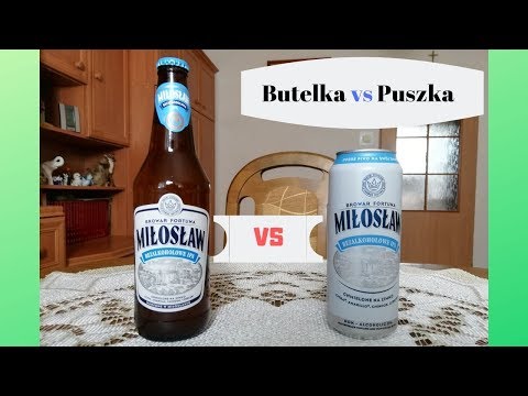 Miłosław bezalkoholowe Ipa [ test formy ] Butelka vs Puszka
