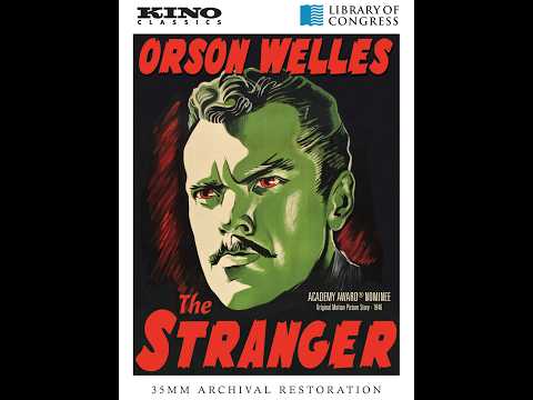 The Stranger (1946) Official Trailer 4k - Orson Welles’ Chilling Noir Thriller!