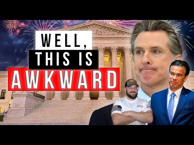 Mr. Gun Control Rob Bonta OFFICIALLY BAILS on Newsom’s Gun Control law… This is just HILARIOUS...