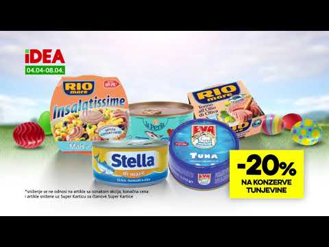 IDEA uskršnja akcija 4.04 - 8.04.2018.