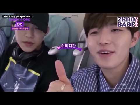 [ENGSUB] Funny Kim Jaehwan First Plane Ride (Wanna One Go S2: Zero Base)