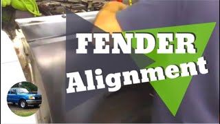 3 Simple Steps for Installing and Aligning an Aftermarket Fender