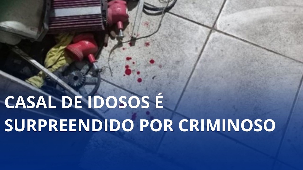 Casal de idosos é surpreendido por criminoso, em Rio do Sul