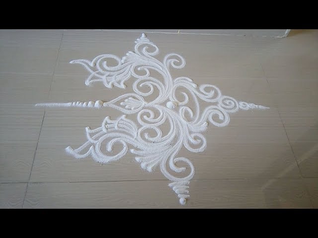 Sanskar bharti rangoli designs by savita machlod - video 2