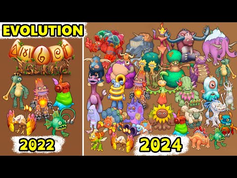 Amber Island Evolution (My Singing Monsters)