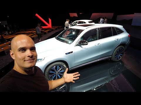 電動メルセデスの内部を初公開!- テスラは心配すべきか？ (First look inside the Electric Mercedes! - Should Tesla Be Worried?)
