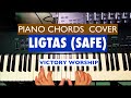 LIGTAS (SAFE) |By Victory Worship| PIANO CHORDS COVER