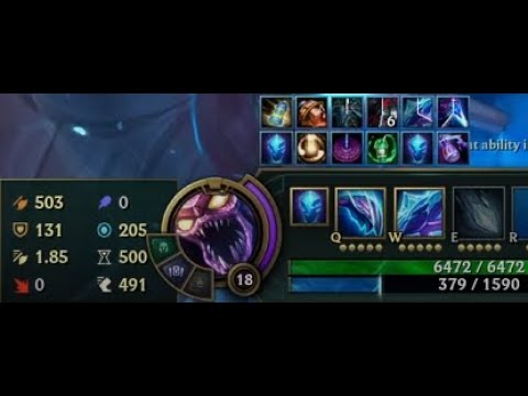 Skarner With 500 Ability Haste And Healing Every Ability Cast