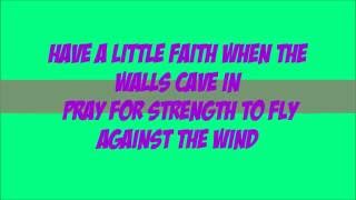Fight Another Day by Addison Road with lyrics on screen