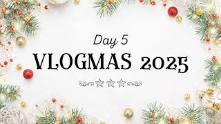 Vlogmas 2025  ✨Day 5 ⎯ Swap Gift ⎮ Christmas Miracles Reading