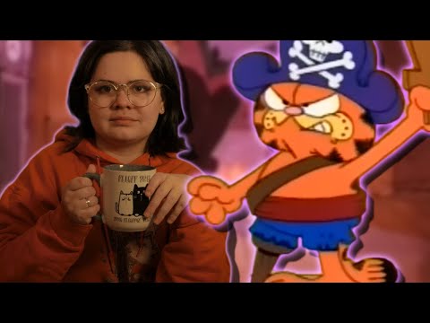 That Time Garfield Met Ghost Pirates on Halloween | Garfield and Friends